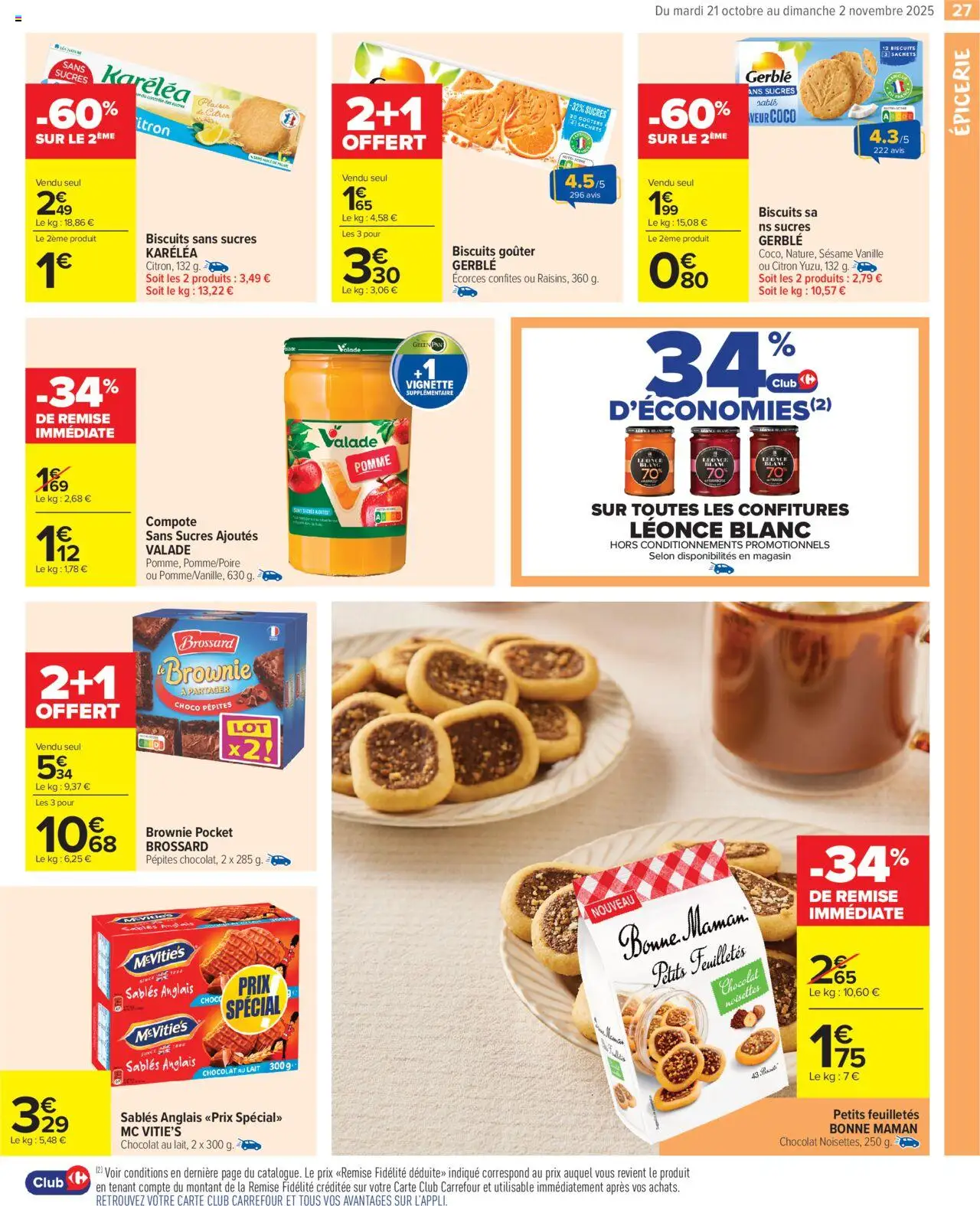 {H1} | Page: 29 | Produits: Citron, Pomme, Lait, Chocolat