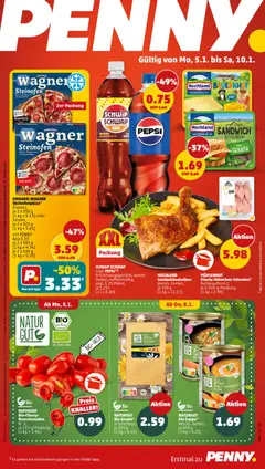 Penny Prospekt 	 ab 05.01.2026 gültig