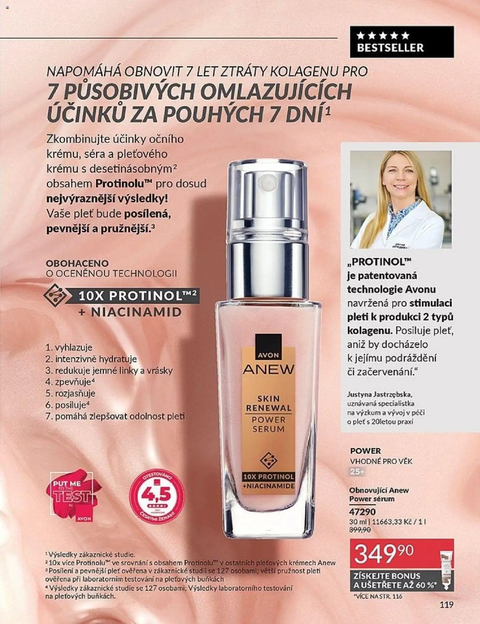 Avon katalog 1/2026 od 01.01.2026 | Strana: 119 | Produkty: Test, Sérum