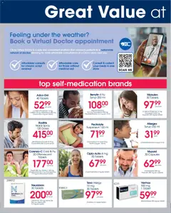 Clicks specials catalogue – valid from 22.01.2026 | Page: 32 | Products: Tablet, Syrup, Nasal spray