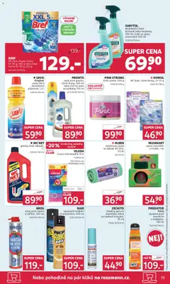 Rossmann leták od 16.07.2025 | Strana: 19 | Produkty: Pronto, Wc, Kuchyně, Sanytol