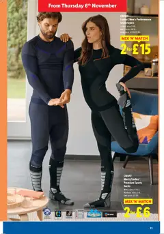 Preview of Lidl - The Big Ski Event valid from 06.11.2025 | Page: 21 | Products: Socks, Nachos