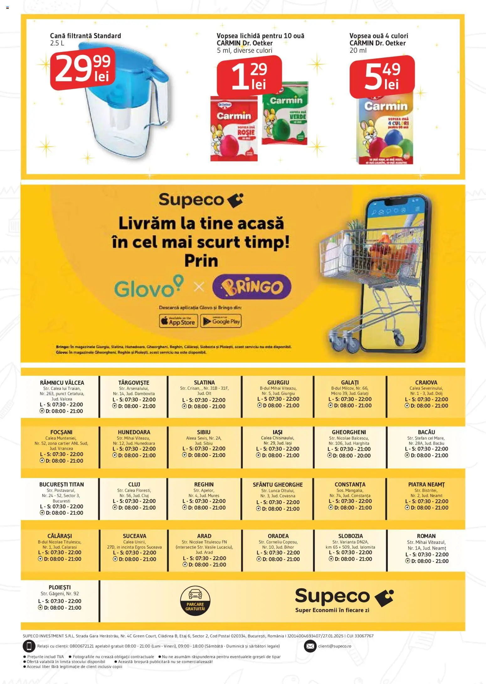 Noul catalog Supeco – valabil de la 19.03.2026 | Pagină: 23 | Produse: Vopsea, Ouă