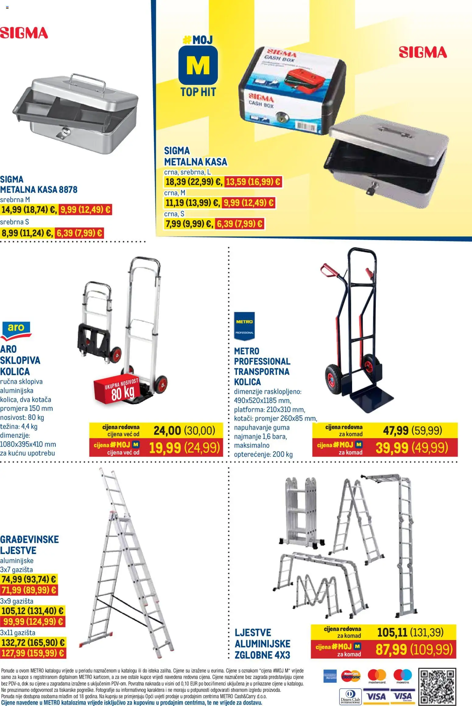 Metro katalog | vrijedi od 16.03.2026 | Stranica: 15 | Proizvodi: Kolica, Ljestve