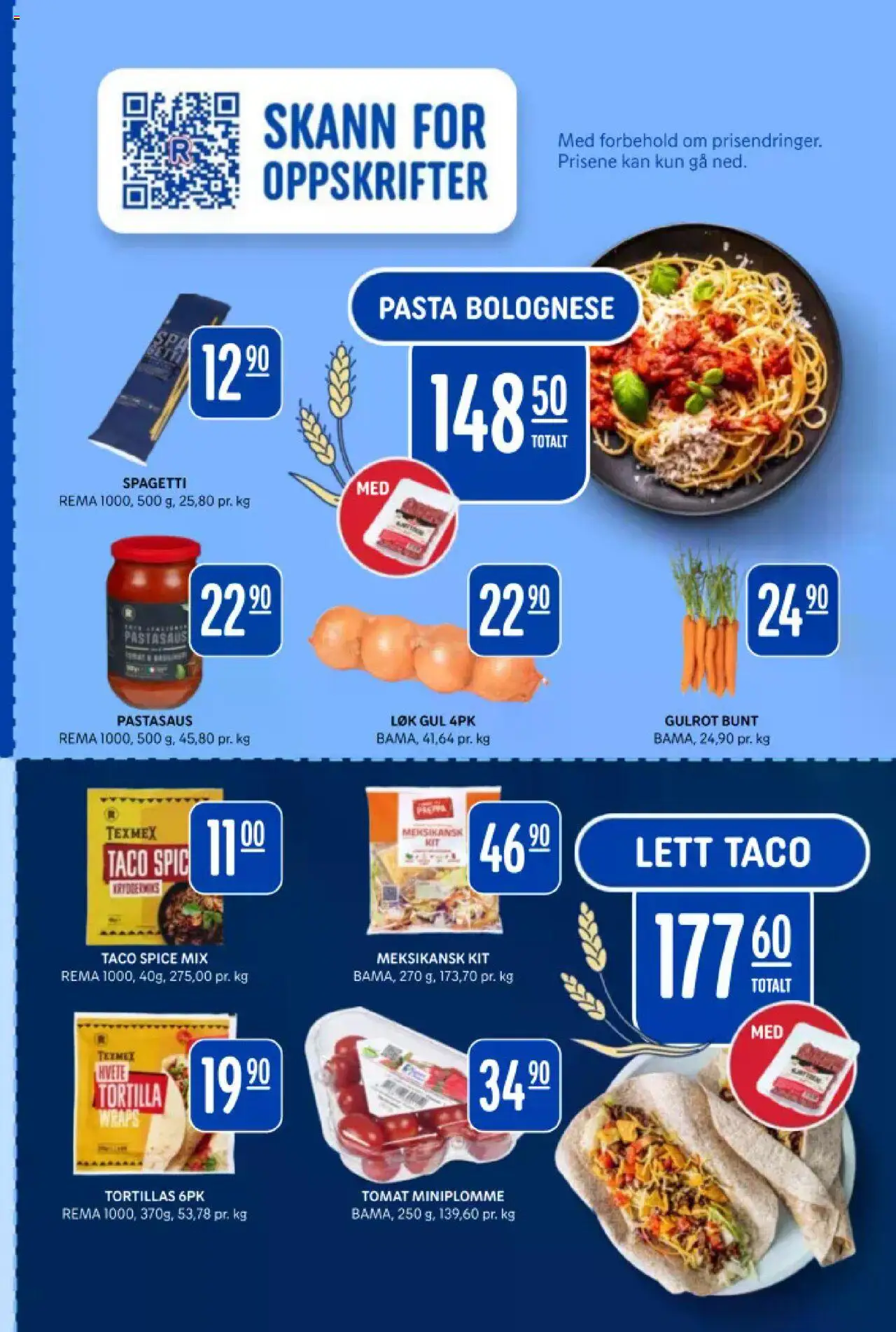  | Side: 6 | Produkter: Pasta, Citronmåne, Форель, Taco