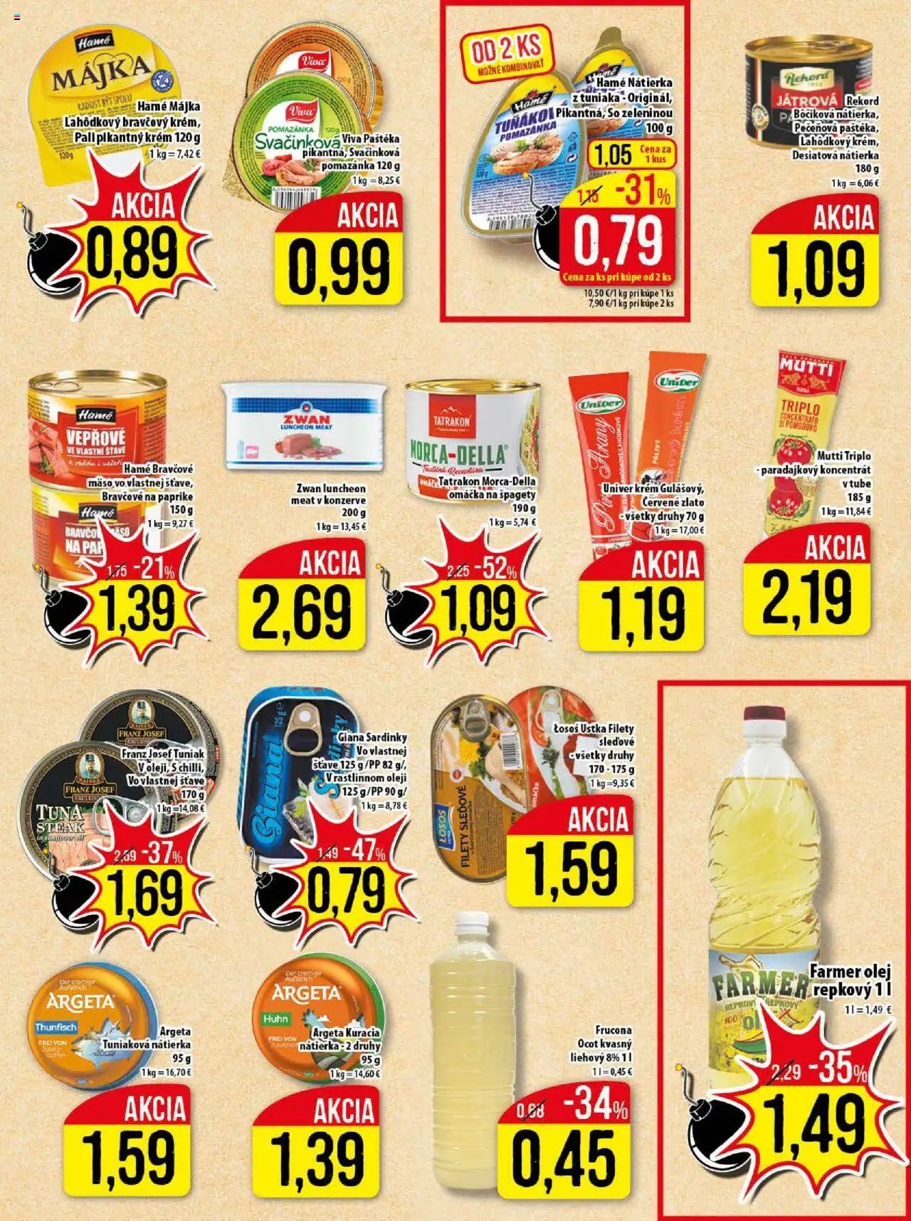 Nové Klas akcie – leták je platný od 08.09.2025 | Strana: 18 | Produkty: Losos, Omáčka, Steak, Ocot