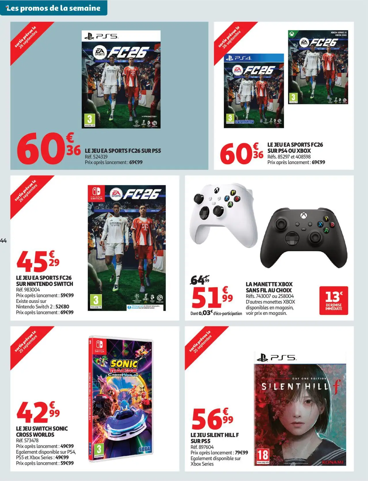  | Pagina: 44 | Producten: Xbox, La