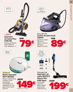 Vista previa Carrefour folleto válido desde el 09.01.2026 | Página: 61 | Productos: Alcool, Smartphone, Bolsa, Robot