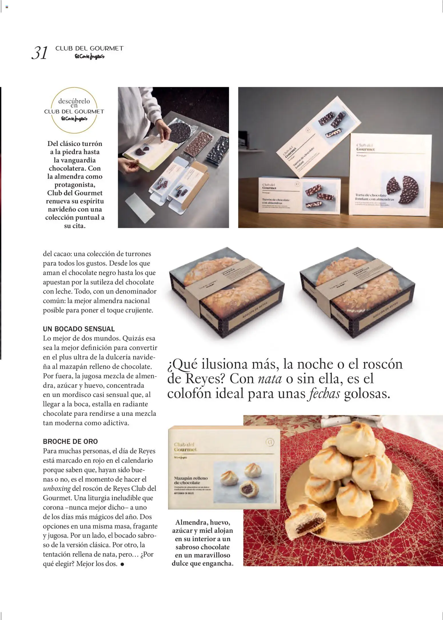 El Corte Inglés ofertas │ válido desde el 11.12.2025 | Página: 31 | Productos: Ψηφιακή κάμερα, Chocolate, Φρυγανιές σικάλεως