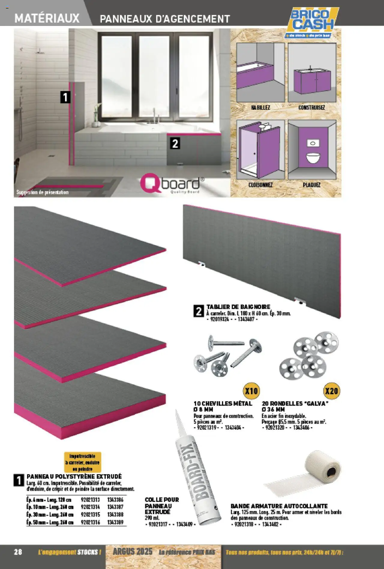 {H1} | Page: 28 | Produits: Tablier, Baignoire, Colle