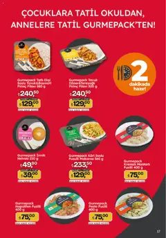 Migros Katalog - Migroskop - 24.07.2025 tarihinden itibaren geçerlidir | Sayfa: 17 | Ürünler: Pirinç, Makarna