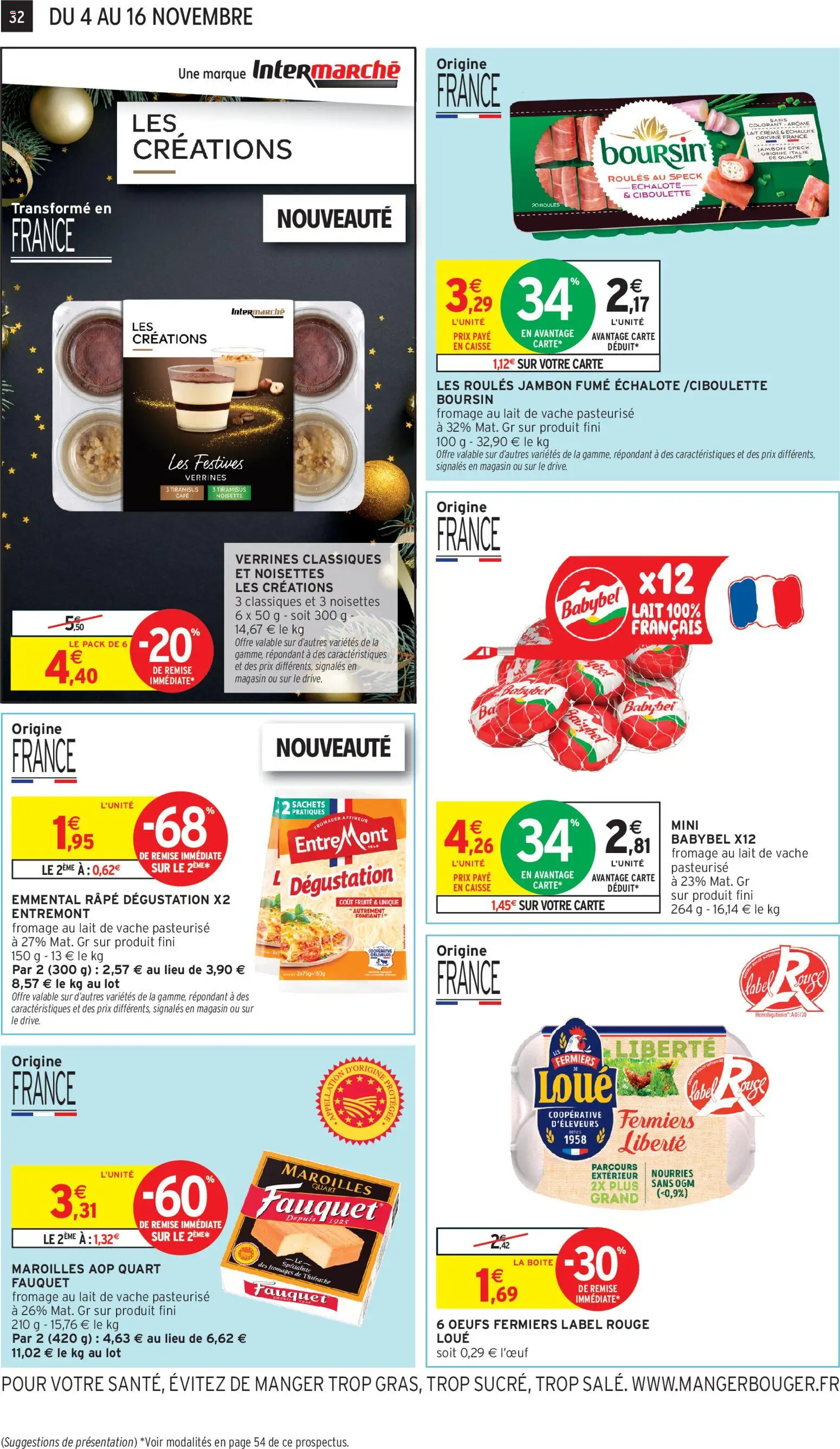 {H1} | Page: 32 | Produits: Échalote, Noisettes, Fromage, Café