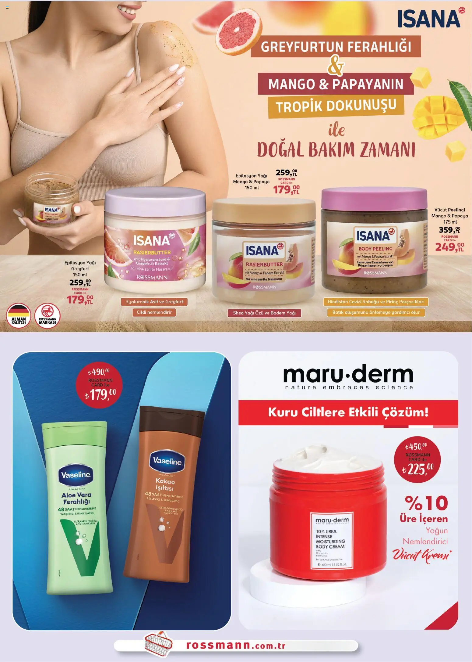 Rossmann - Kasım Kişisel Bakım Kataloğu - 30.10.2025 tarihinden itibaren geçerlidir | Sayfa: 22 | Ürünler: Papaya, Peeling, Hindistan Cevizi, Greyfurt