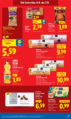 Lidl katalog | vrijedi od 01.09.2025 | Stranica: 63