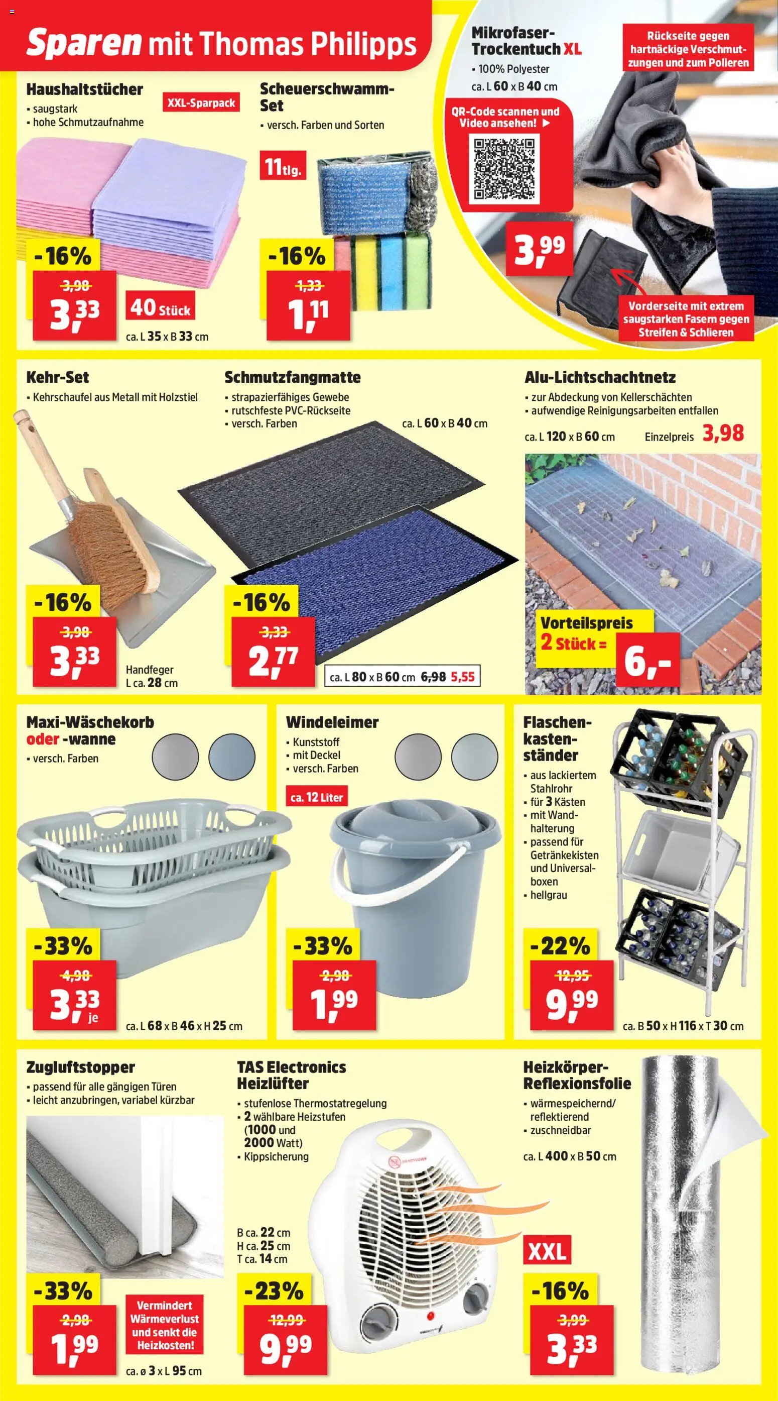 Thomas Philipps Prospekt 	 – gültig ab 05.01.2026 | Seite: 2 | Produkte: Heizkörper, Schmutzfangmatte, Video