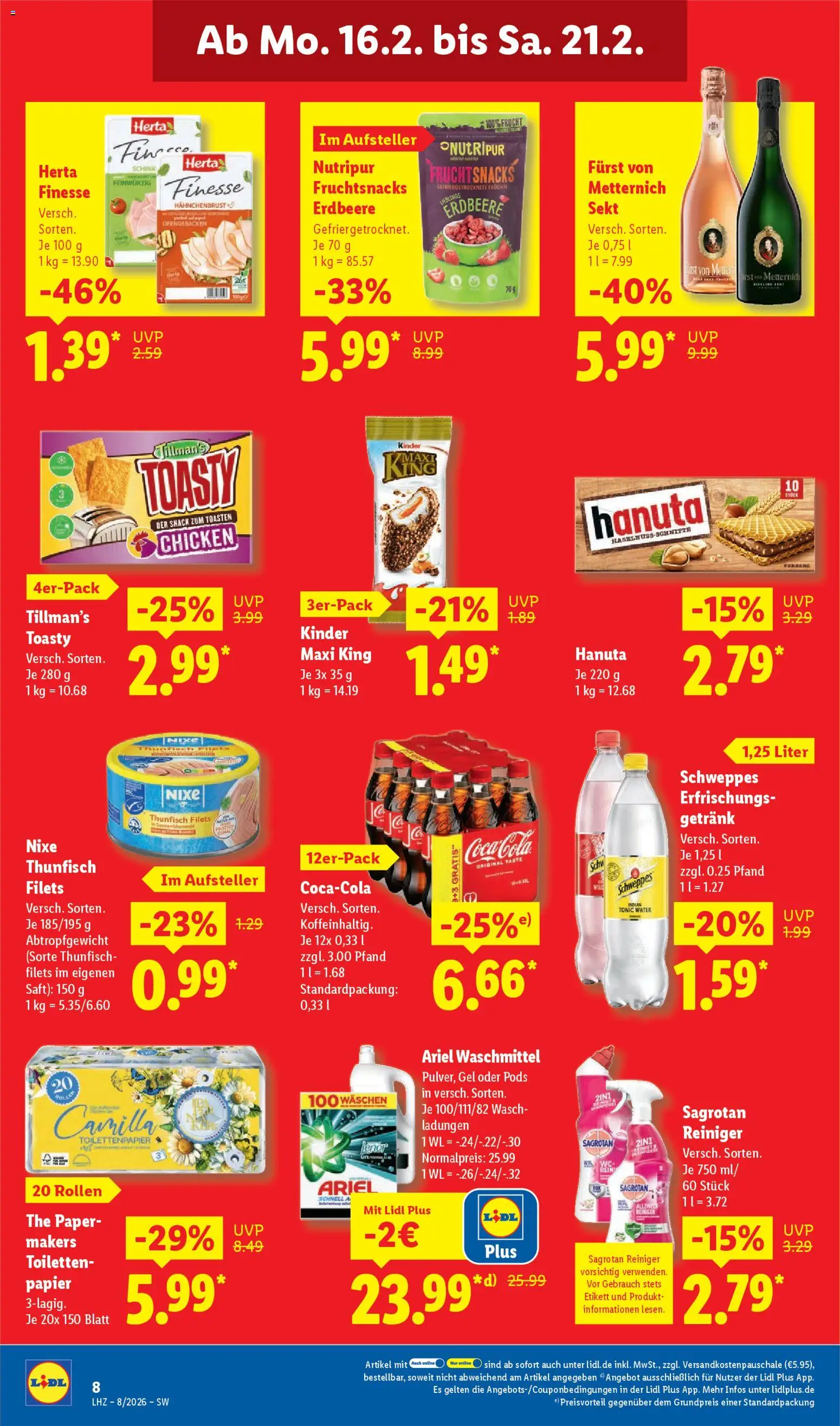 Lidl Prospekt Kornwestheim – gültig ab 16.02.2026 | Seite: 14