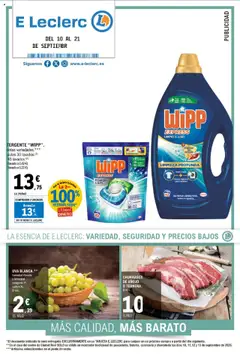 Vista previa E.Leclerc folleto válido desde el 10.09.2025
