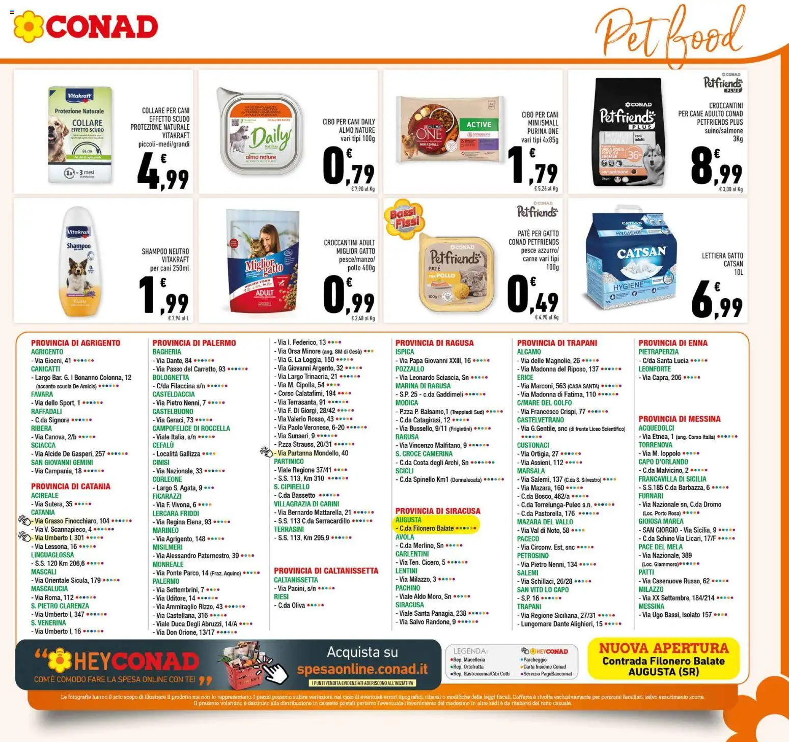 Volantino Conad del 01.12.2025 | Pagina: 27 | Prodotti: Shampoo, Paté, Pollo, Pesce