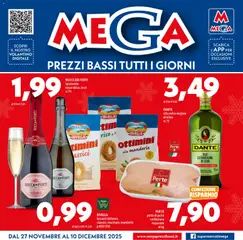 Anteprima del volantino Volantino Mega	 valido a partire dal 27.11.2025