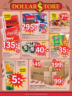 Dollar Store - erbjudanden - Förhandsvisning av reklamblad från butik Dollar Store aktuell från 25.08.2025