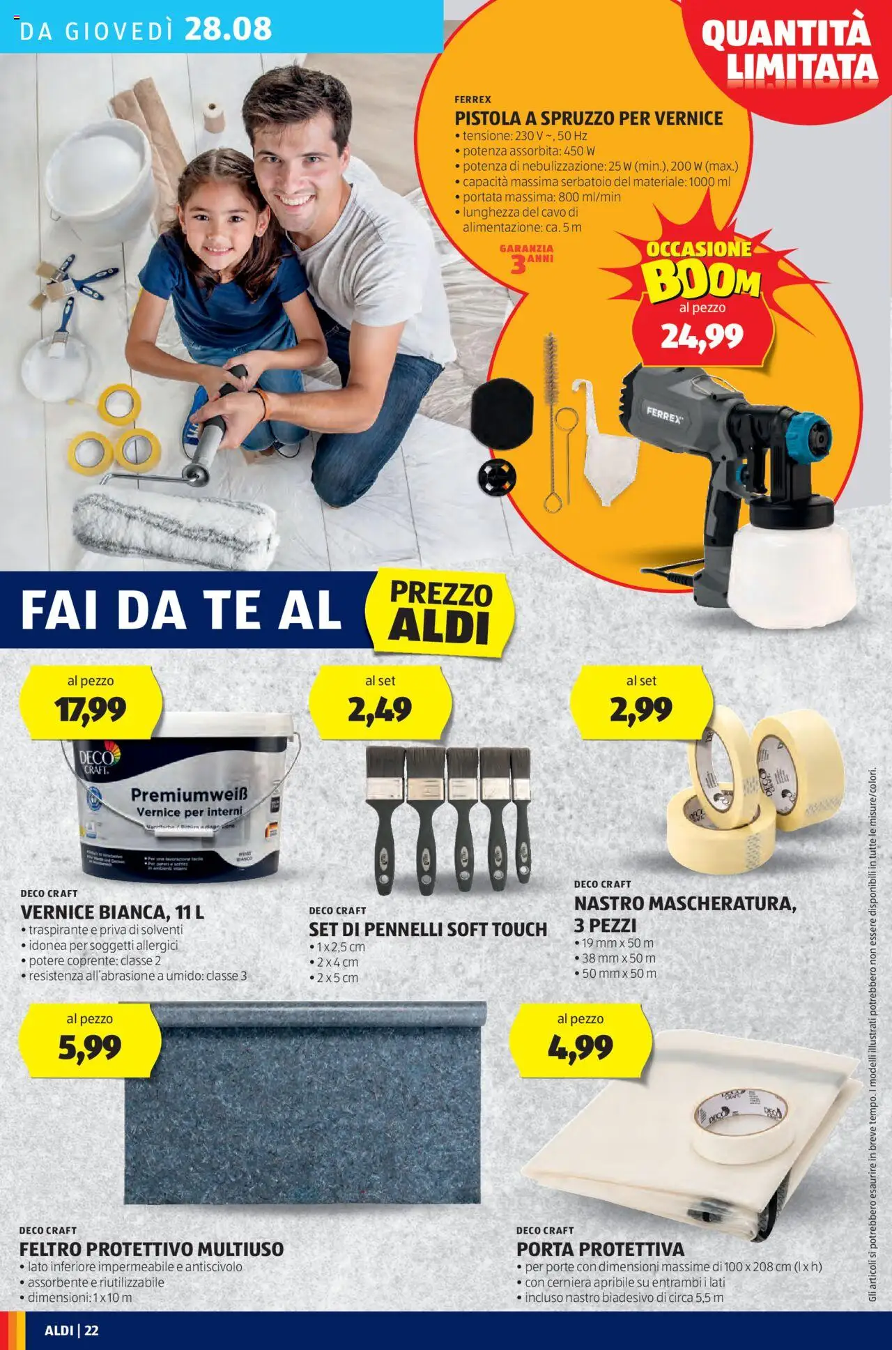 Volantino Aldi del 25.08.2025 | Pagina: 22 | Prodotti: Tè, Cavo