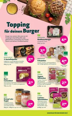 Denns BioMarkt Angebote ab 28.01.2026 gültig | Seite: 9 | Produkte: Pane, Burger, Kartoffeln, Karotte