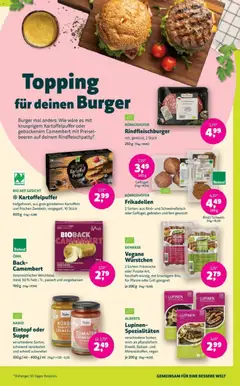 Denns BioMarkt Angebote ab 28.01.2026 gültig | Seite: 9 | Produkte: Pane, Burger, Tomaten, Kartoffeln