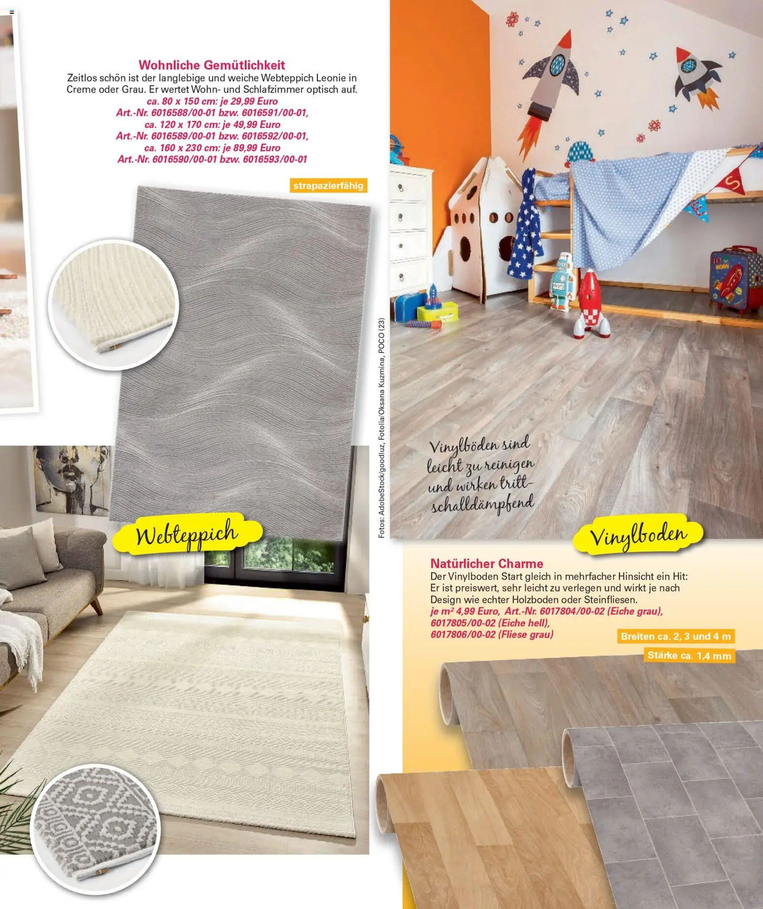 Poco Prospekt Wohnwelt Frühling 2026 – gültig ab 16.02.2026 | Seite: 57 | Produkte: Creme