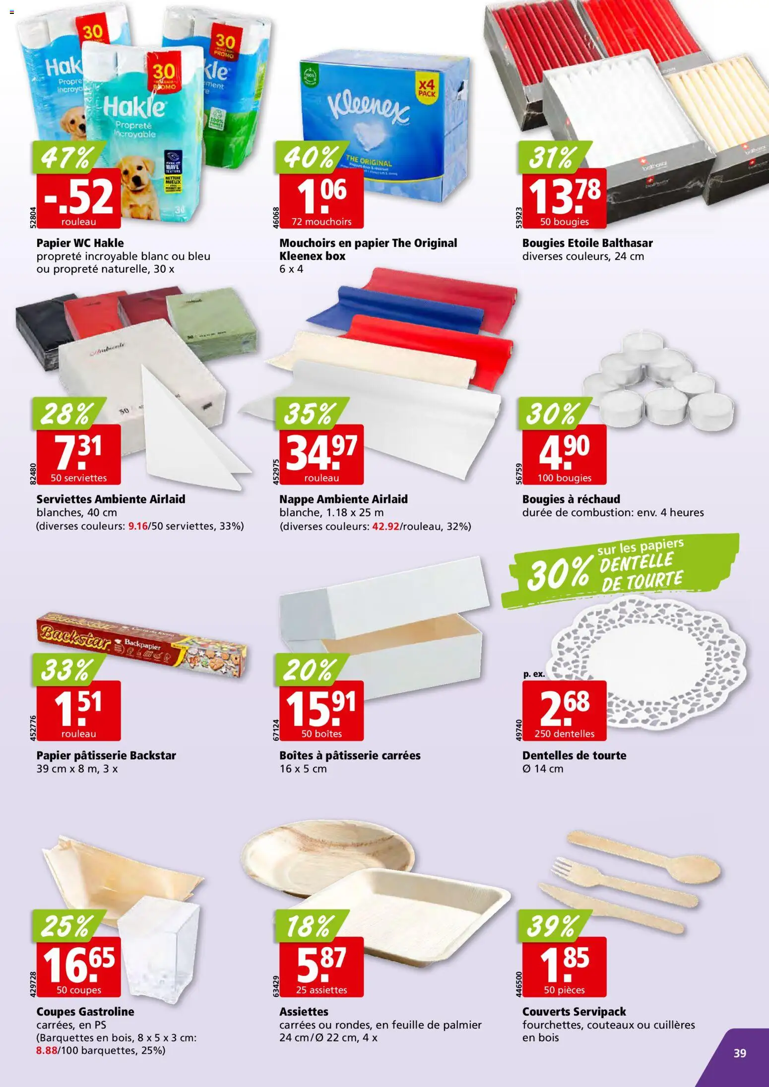 Aligro Aktionen Chavannes, Matran, Genève, Sion – gültig ab 15.12.2025 | Seite: 39 | Produkte: Box