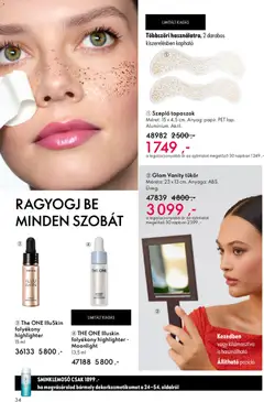 Katalógus Oriflame 2026/01 - amely érvényes a következő dátumtól: 24.12.2025 | Oldal: 34 | Termékek: Tükör