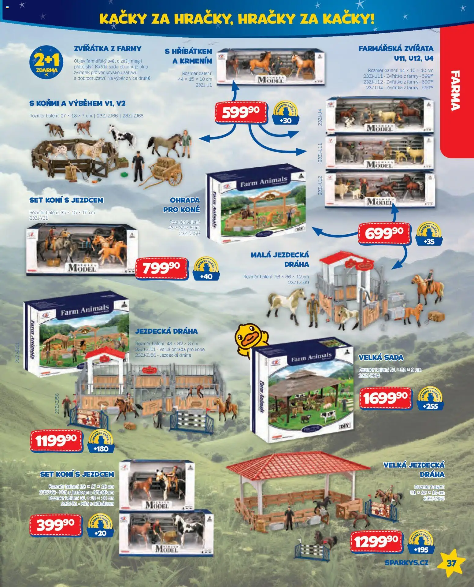 Sparkys katalog Léto 2026 od 01.05.2026 | Strana: 37 | Produkty: Hračky
