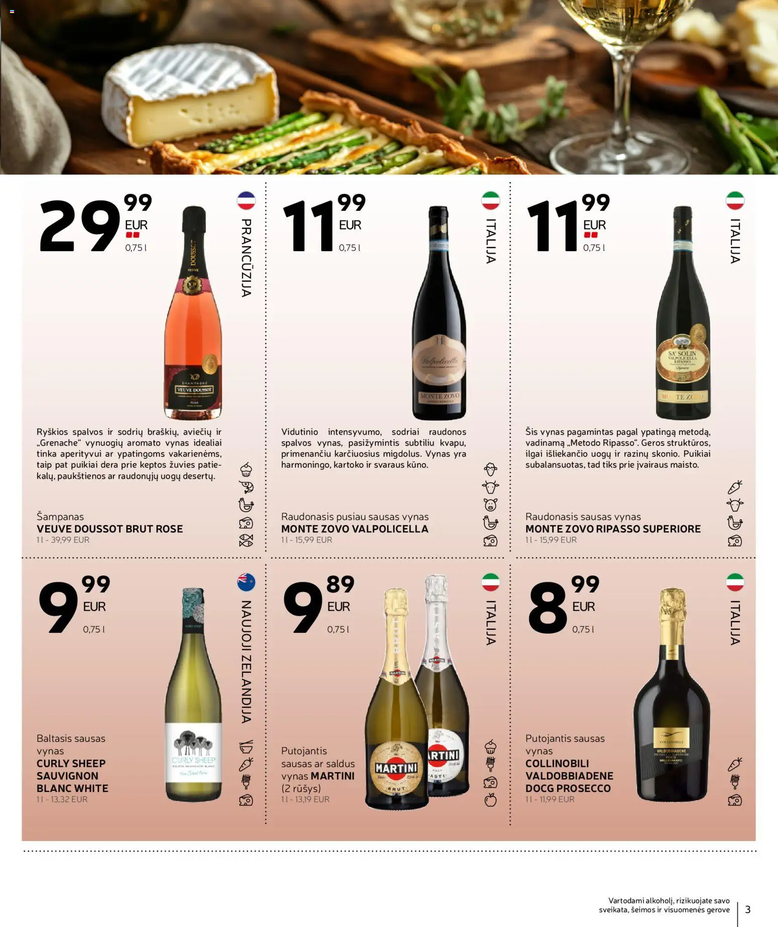 Rimi akcijos nuo 17.02.2026 | Puslapis: 3 | Prekių: Vynas