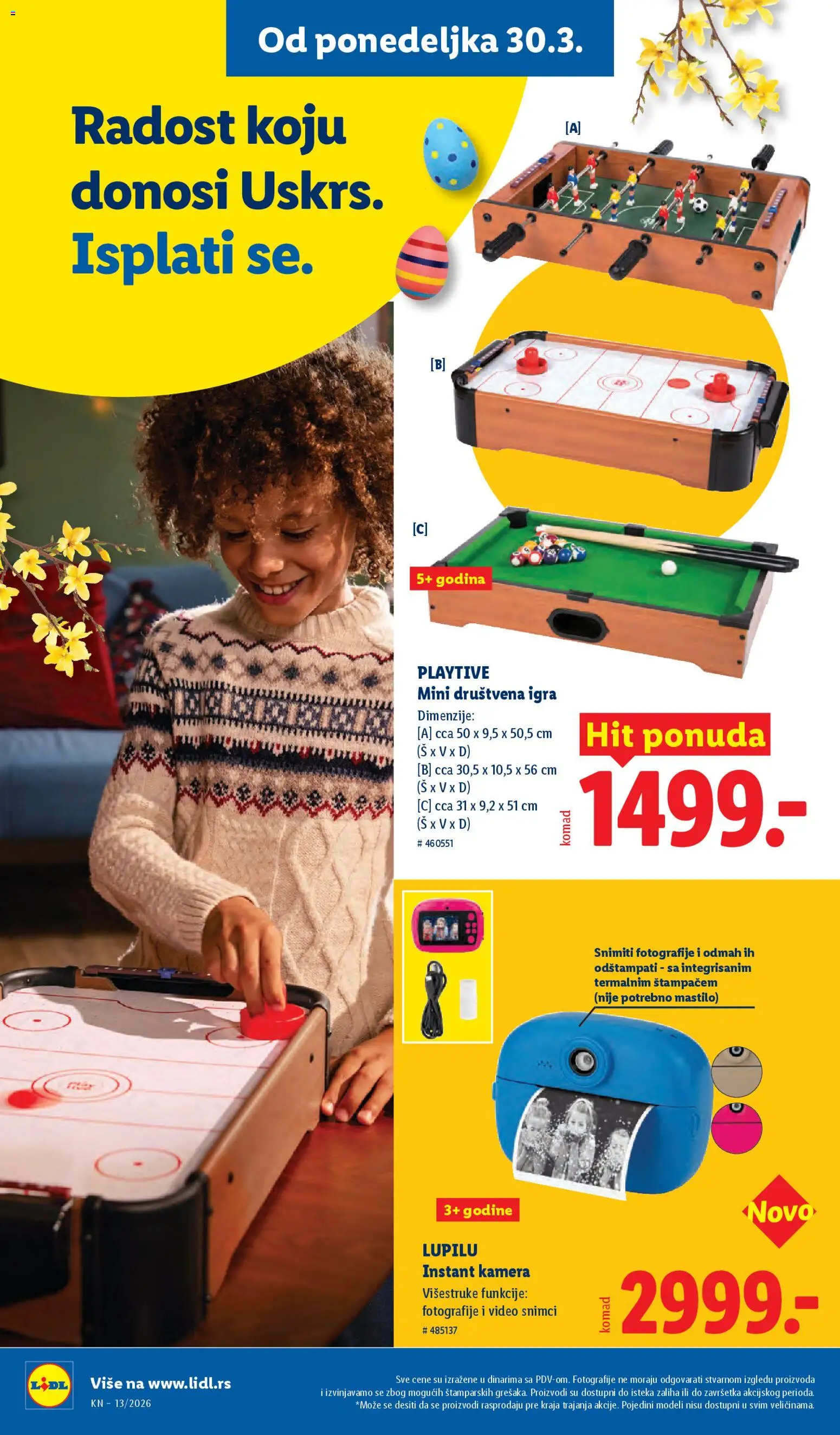 Lidl katalog - važi od 26.03.2026 | Strana: 72 | Proizvode: Video, Kamera