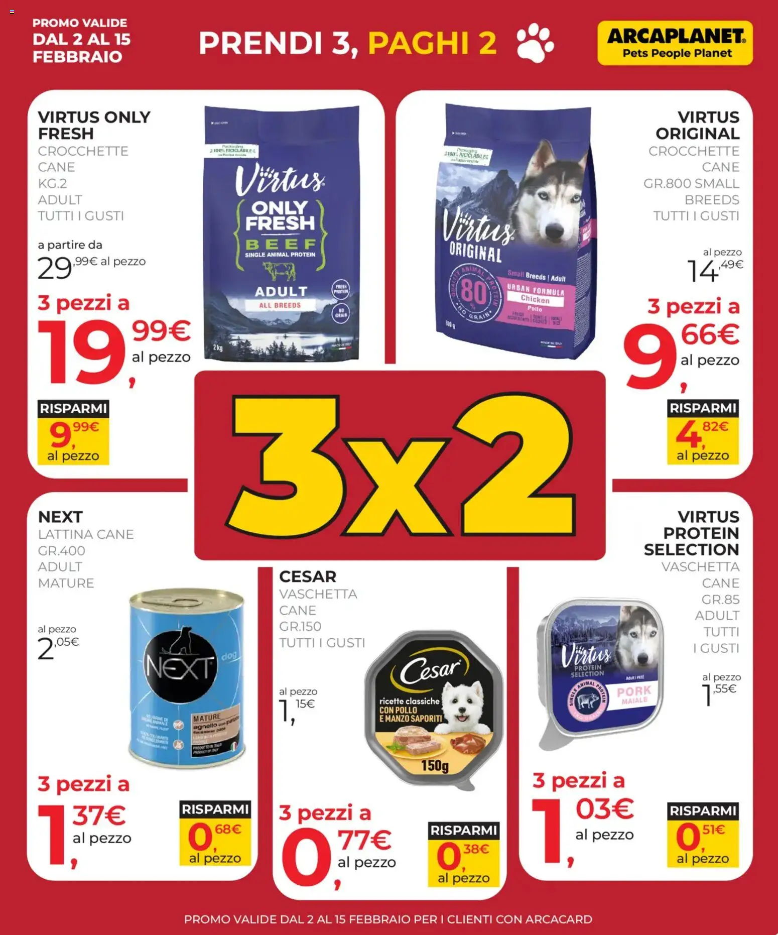 Volantino Arcaplanet del 02.02.2026 | Pagina: 3