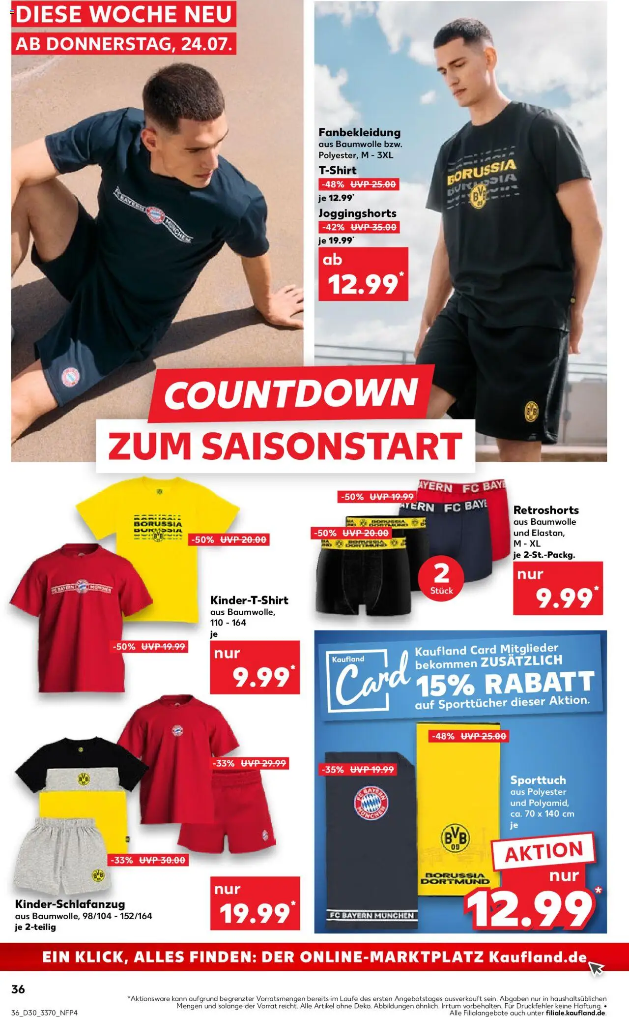 Kaufland Prospekt 	 - gültig ab dem 24.07.2025 | Seite: 36 | Produkte: T-Shirt