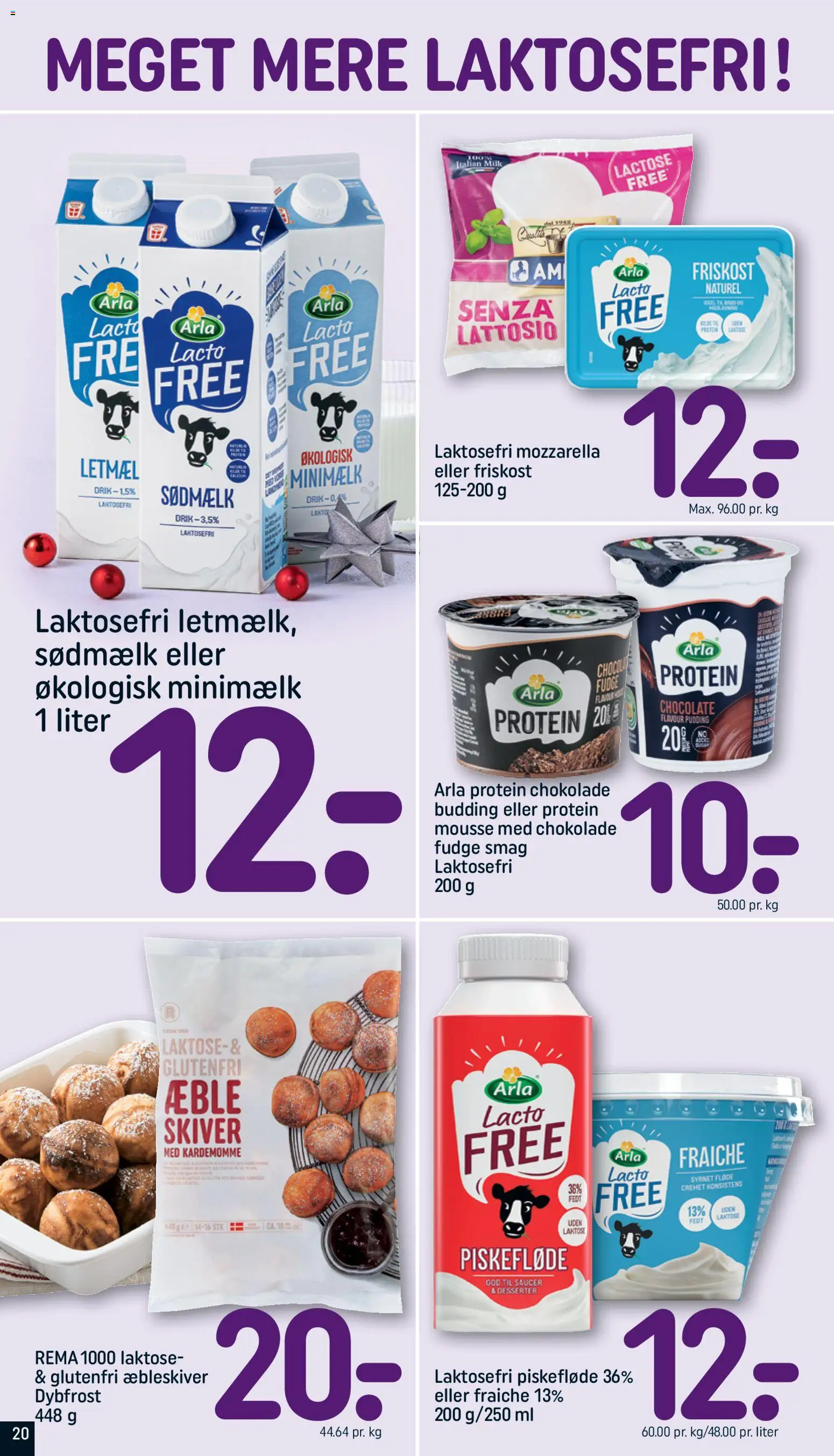 Rema 1000 tilbudsavis – gyldig fra 07.12.2025 | Side: 20 | Produkter: Chokolade, Kardemomme, Mozzarella