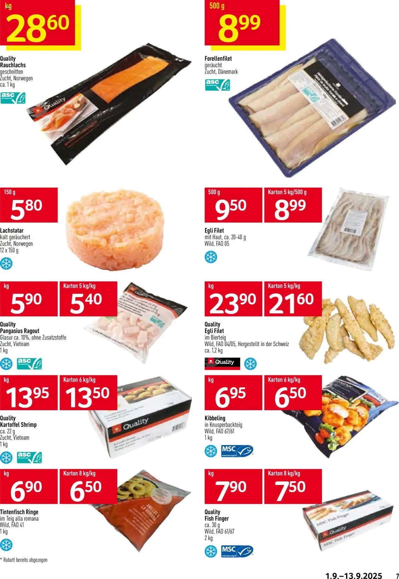 Prodega Aktionen Take Away ab 01.09.2025 | Seite: 7 | Produkte: Tintenfisch