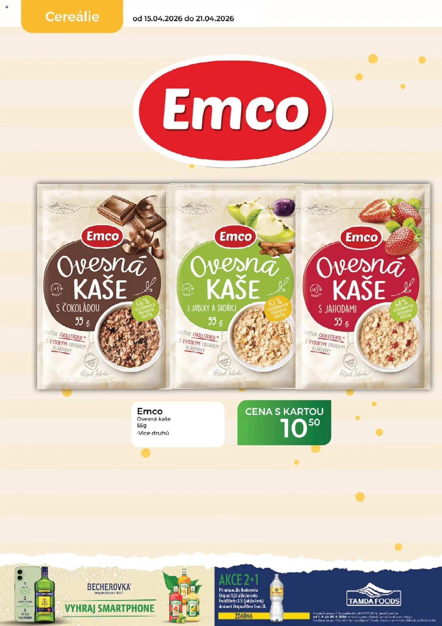 Tamda Foods leták od 15.04.2026 | Strana: 28 | Produkty: Cereálie, Ovesná kaše, Smartphone, Kaše