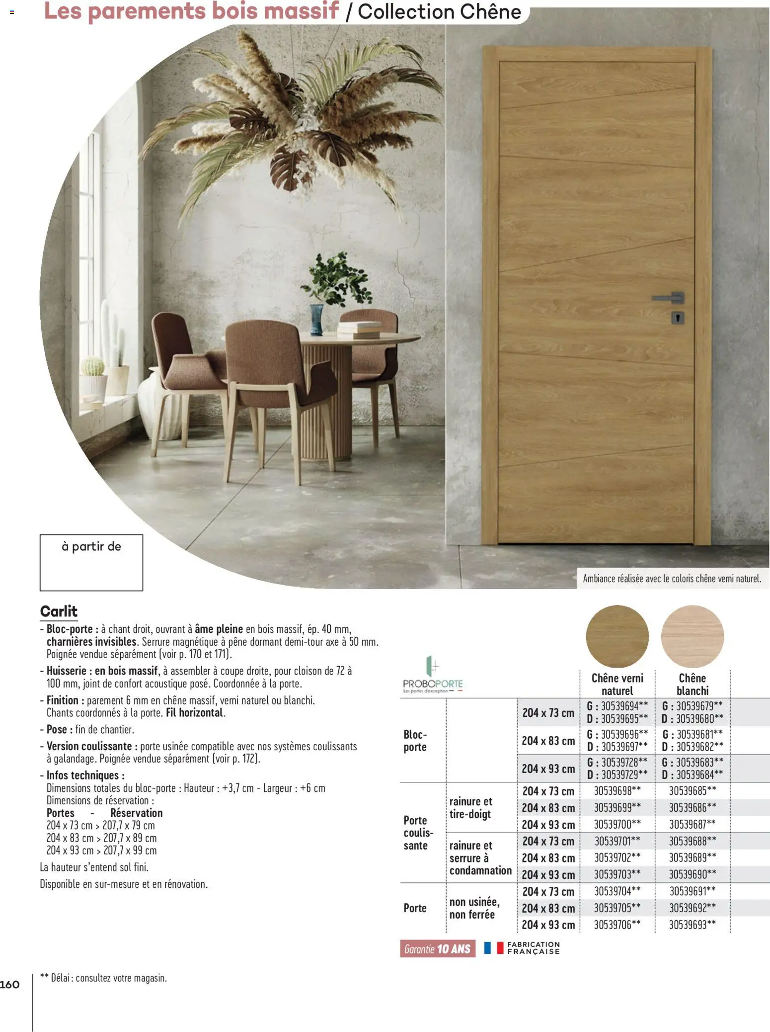 {H1} | Page: 160 | Produits: Porte, Portes