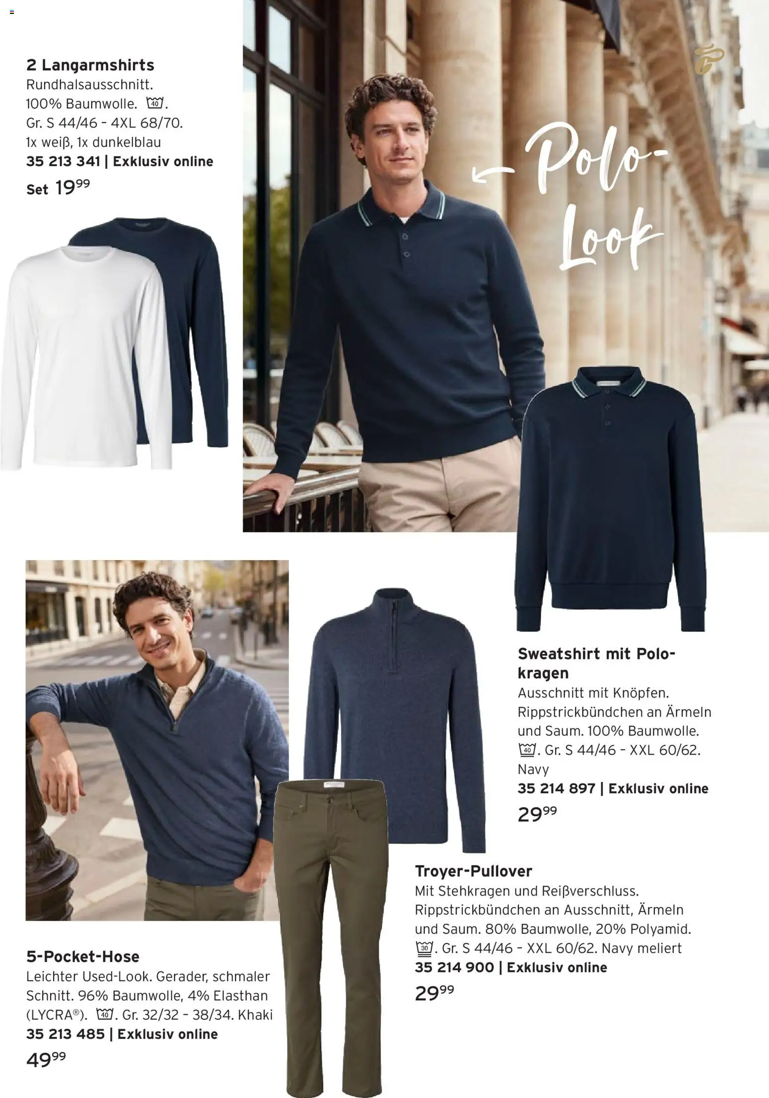 Prospekt Tchibo Ein Leben in Balance – gültig ab 25.03.2026 | Seite: 29 | Produkte: Sweatshirt