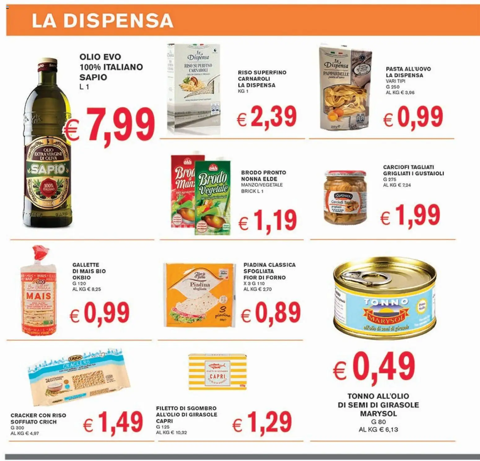 Volantino Coal del 27.02.2026 | Pagina: 8 | Prodotti: Gallette, Piadina, Mais, Forno