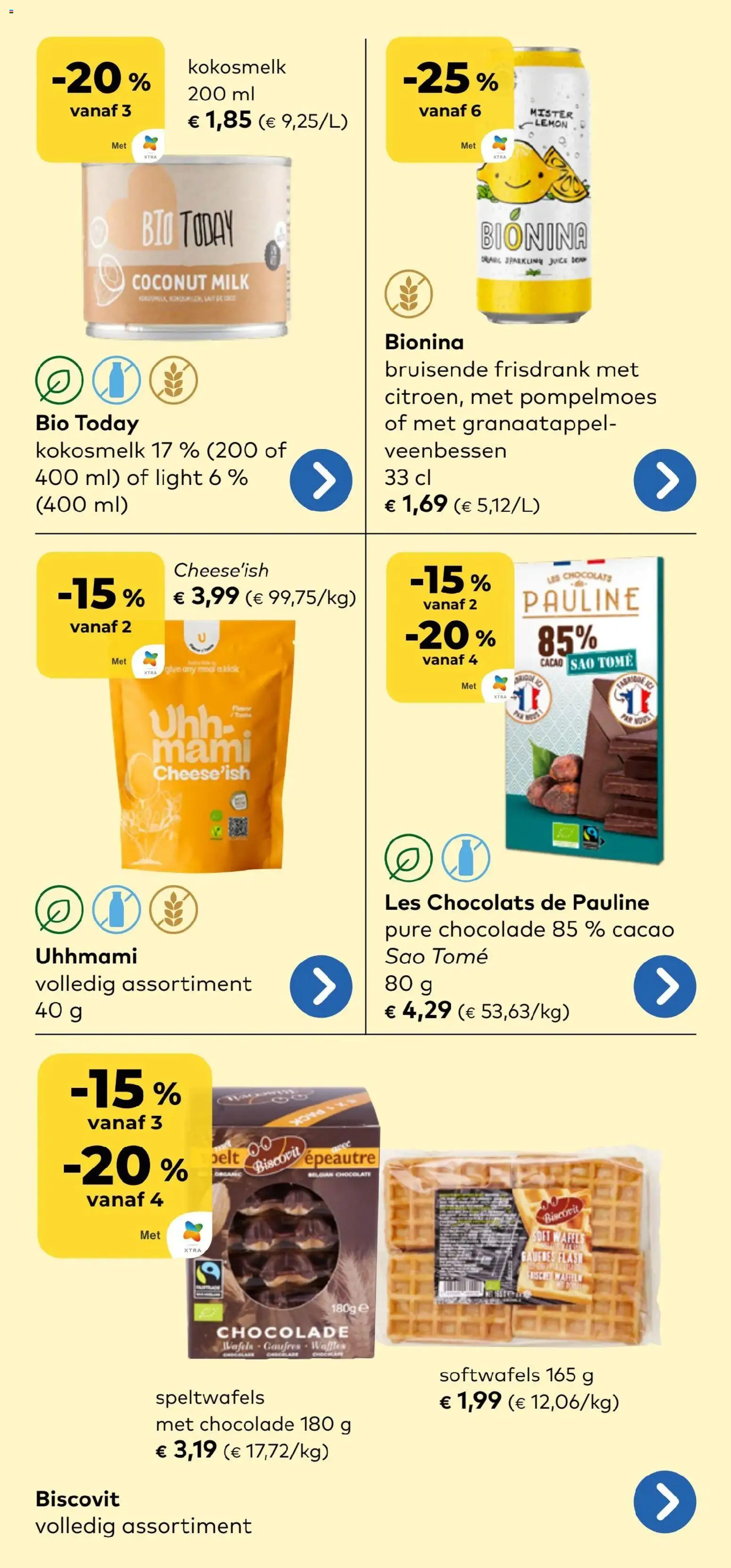 {H1} | Pagina: 10 | Producten: Frisdrank, Wafels, Granaatappel, Chocolade