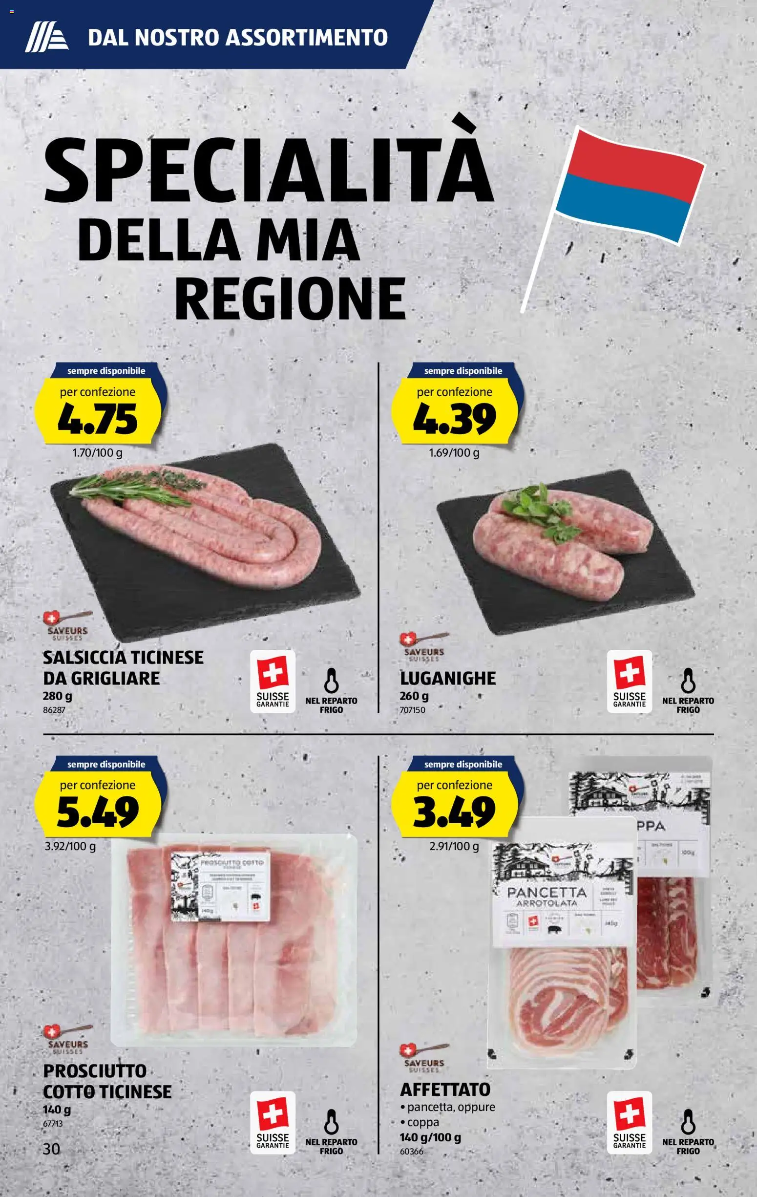 Aldi aktionen IT – gültig ab 09.04.2026 | Seite: 30 | Produkte: Milch