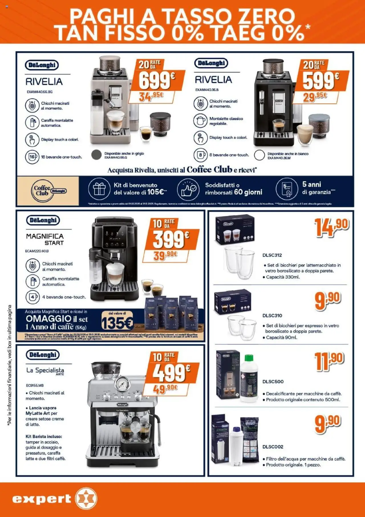 Volantino Expert del 25.09.2025 | Pagina: 13 | Prodotti: Caraffa, Iphone, Caffè, Latte