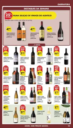Pré-visualização VINHO VERDE PONTE DE LIMA, Tinto/Branco 75cl válido de 10.03.2026 | Página: 27 | Produtos: Porta, Pó, Vinho