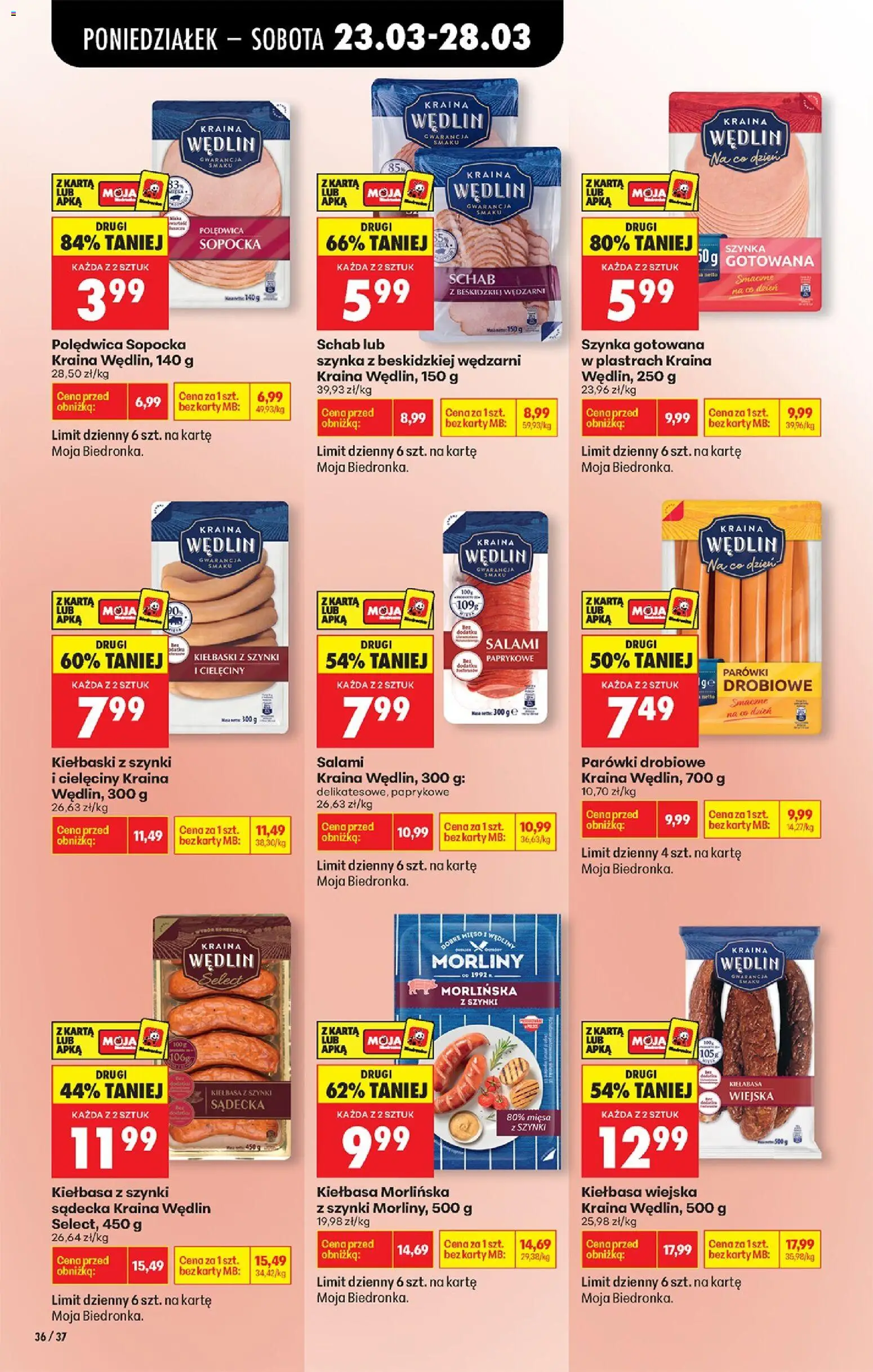 Biedronka Polsko leták od 23.03.2026 | Strana: 50 | Produkty: Karty, Kola