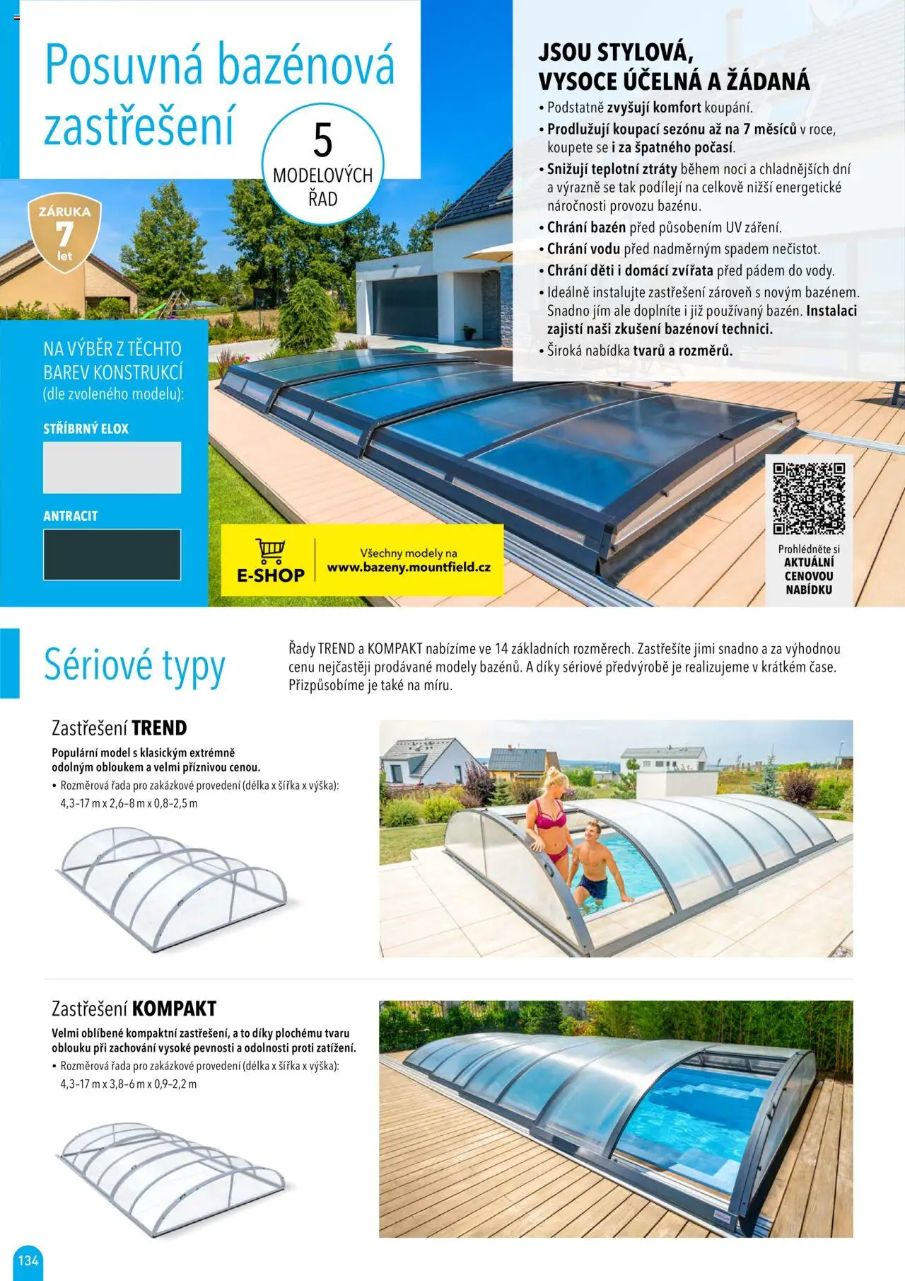 Mountfield katalog 2025 od 16.04.2025 | Strana: 134 | Produkty: Bazén, Modely