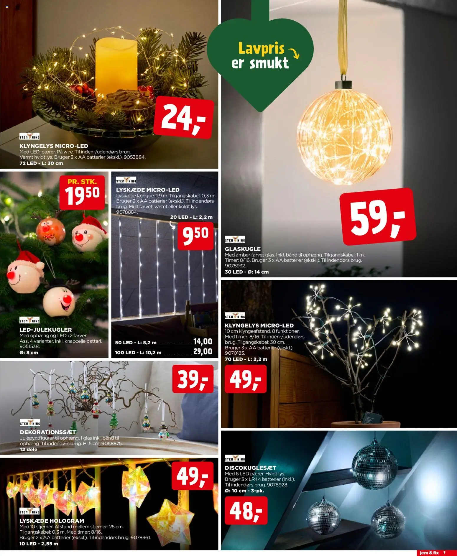 Jem & fix tilbudsavis – gyldig fra 16.11.2025 | Side: 7 | Produkter: Batterier