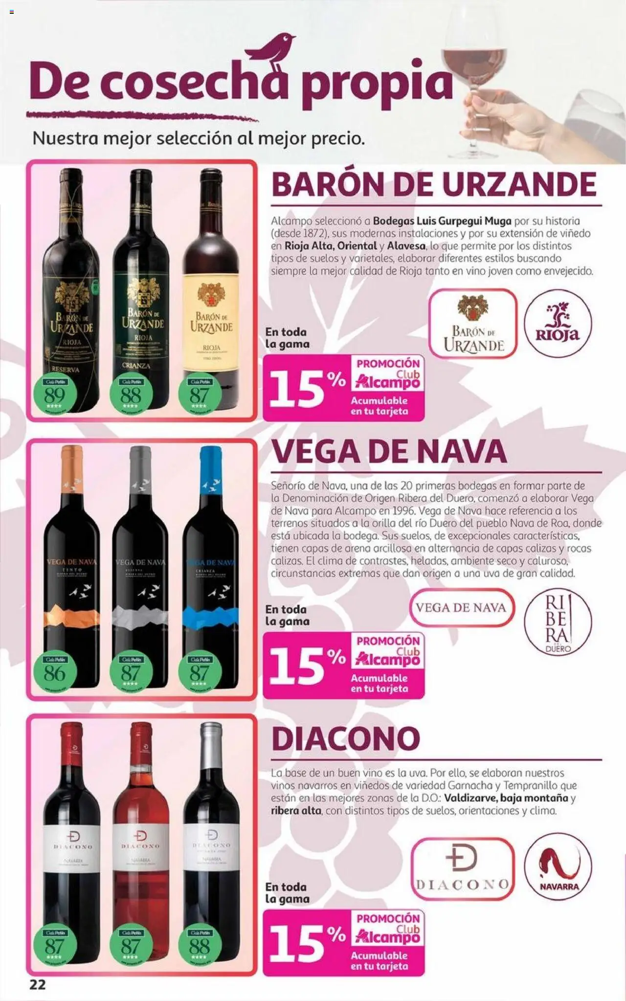 Alcampo - Canarias │ válido desde el 06.10.2025 | Página: 22 | Productos: Vino