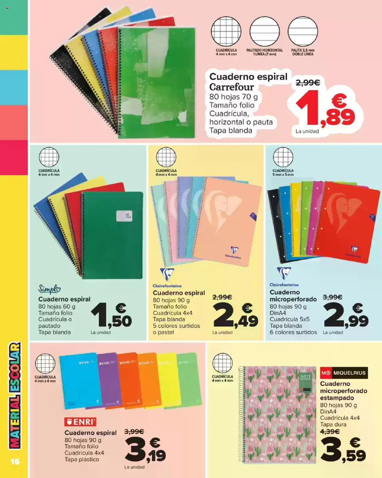 Carrefour Vuelta al Cole │ válido desde el 18.08.2025 | Página: 16